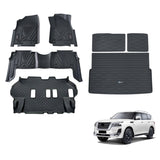 Pre-order 3D Car Floor Mats for Nissan Patrol Y62 2012-Onwards