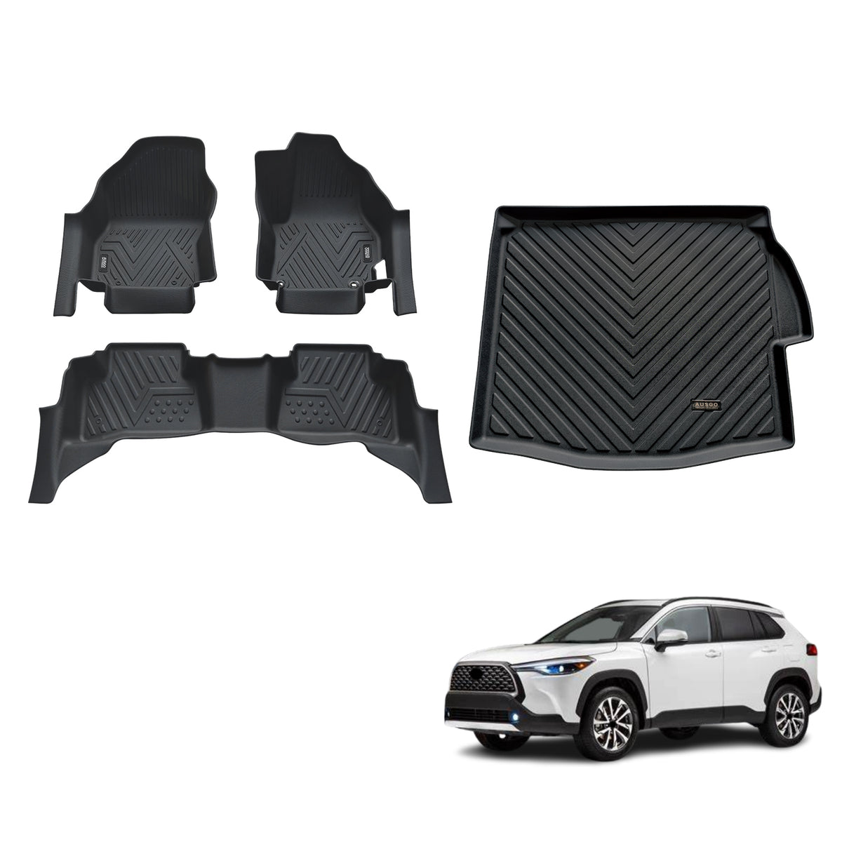 Pre-order 5D TPE Car Floor Mats for Toyota Corolla Cross 2022-Onwards