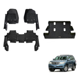 Injection 7D Car Floor Mats for Toyota LandCruiser 200 Series 2007-2012
