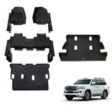 Injection 7D Car Floor Mats for Toyota Land Cruiser 200 Series 2012-2021