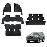 5D TPE Car Floor Mats for Toyota Land Cruiser 200 Series 2012-2021