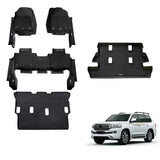 Injection 7D Car Floor Mats for Toyota Land Cruiser 200 Series Altitude / VX / Sahara 2012-2021