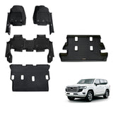 Injection 7D Car Floor Mats for Toyota LandCruiser 200 Series 2012-2021