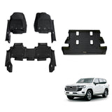Injection 7D Car Floor Mats for Toyota LandCruiser 200 Series 2012-2021
