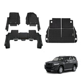 Injection 7D Car Floor Mats for Toyota Land Cruiser 300 2021-Onwards