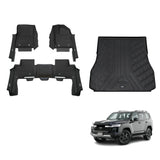 Injection 7D Car Floor Mats for Toyota Land Cruiser 300 2021-Onwards