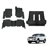 5D TPE Car Floor Mats for Toyota Land Cruiser Prado 120 Auto Transmission 2003-2009