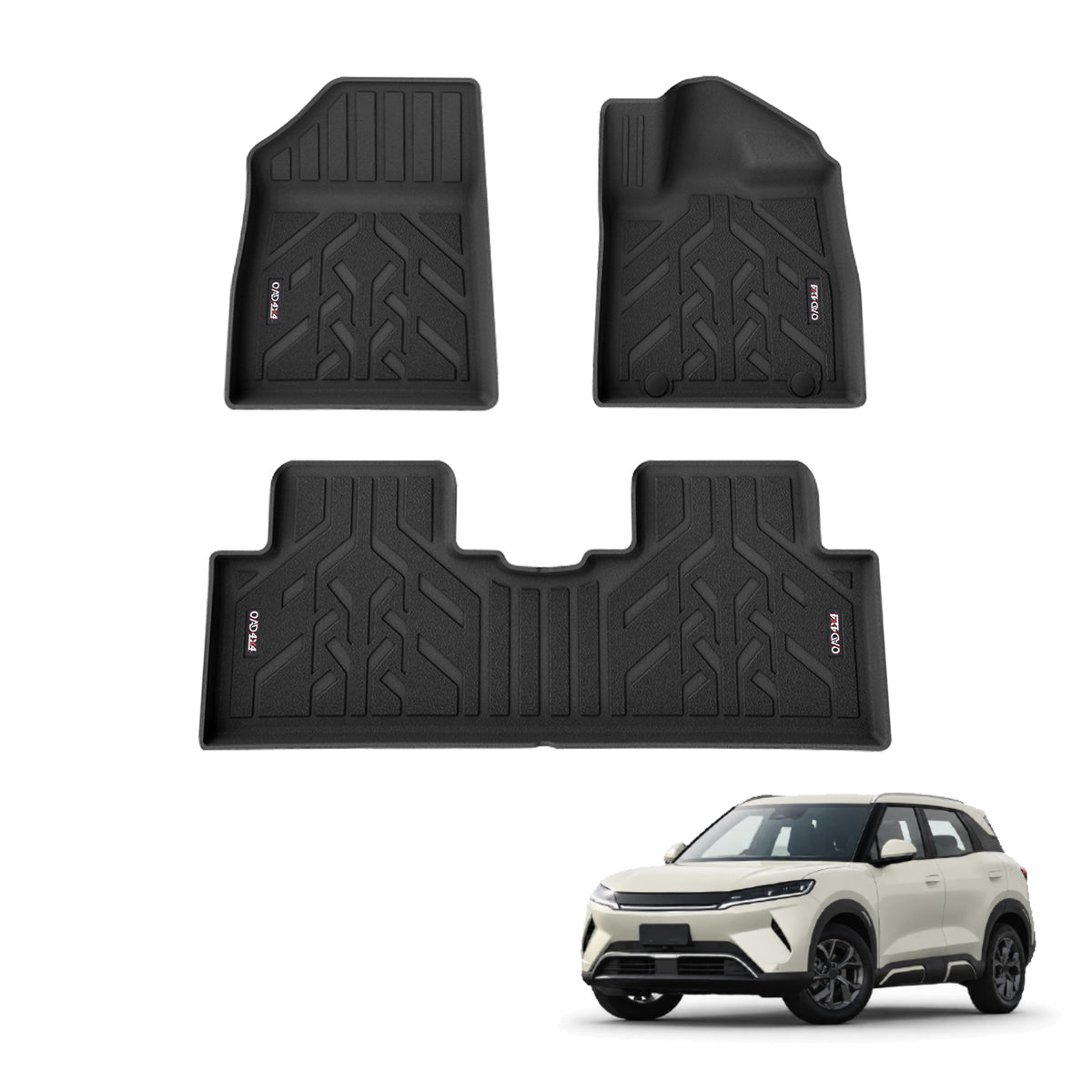 3D Car Floor Mats for BYD ATTO 2 2025-Onwards