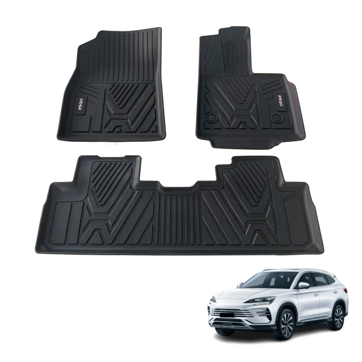 Pre-order 3D Car Floor Mats for BYD Sealion 6 2024-Onwards