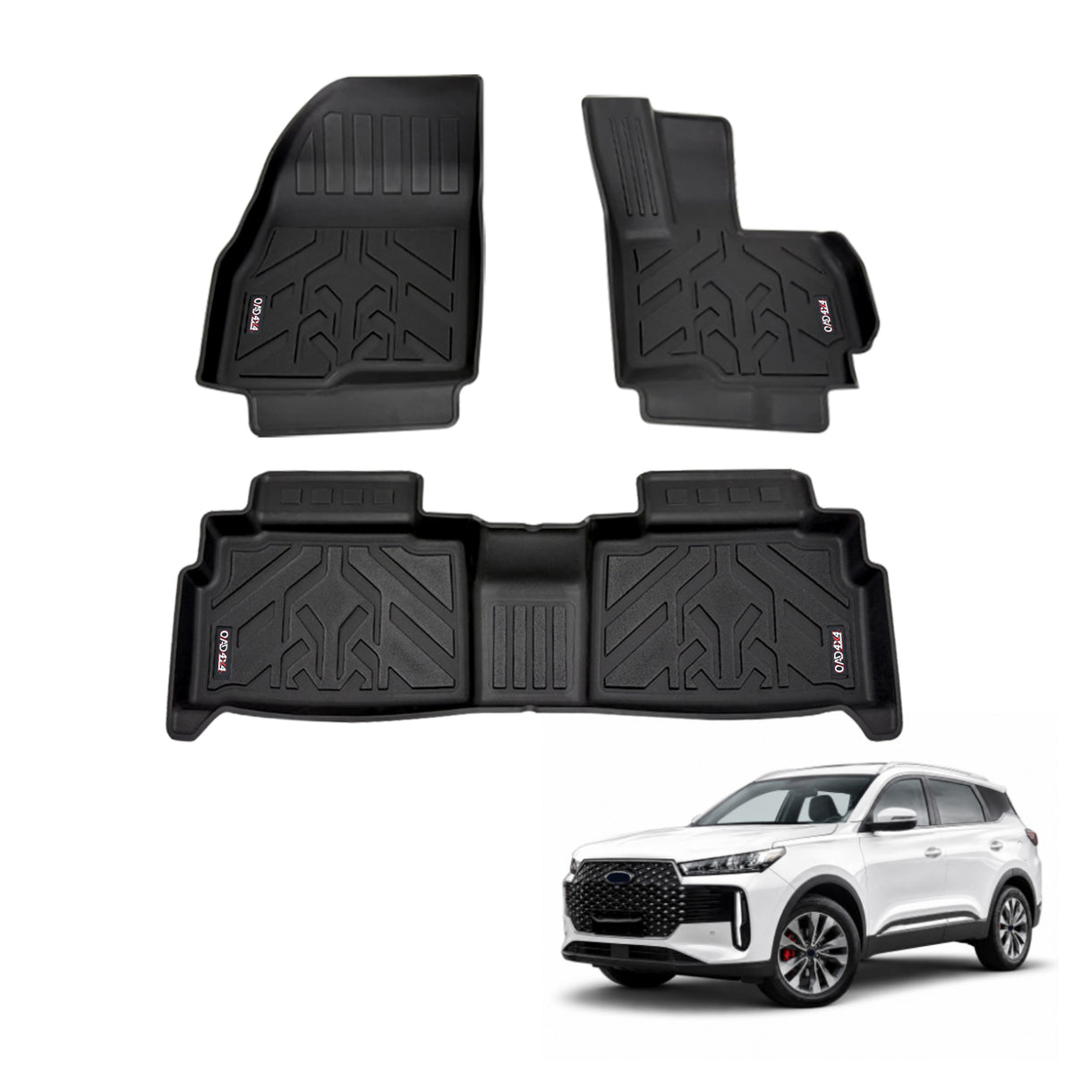 3D Car Floor Mats for Chery Tiggo 4 2025-Onwards