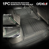 5D TPE Car Floor Mats for Chevrolet Silverado 1500 T1 Series 2020-Onwards