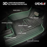 5D TPE Car Floor Mats for Chevrolet Silverado 1500 T1 Series 2020-Onwards
