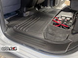 5D TPE Car Floor Mats for Chevrolet Silverado HD T1 Series 2021-Onwards