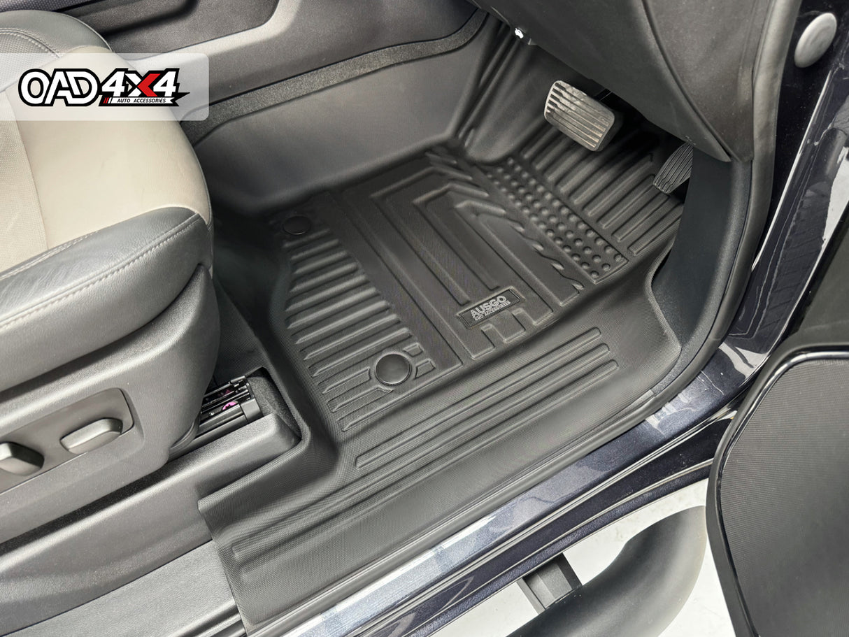 5D TPE Car Floor Mats for Chevrolet Silverado 1500 T1 Series 2020-Onwards