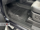 5D TPE Car Floor Mats for Chevrolet Silverado 1500 T1 Series 2020-Onwards