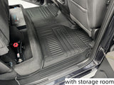 5D TPE Car Floor Mats for Chevrolet Silverado 1500 T1 Series 2020-Onwards