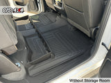 5D TPE Car Floor Mats for Chevrolet Silverado 1500 T1 Series 2020-Onwards