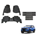 Injection Floor Mats & Door Sill Protector for Ford Everest Next-Gen 2022-Onwards
