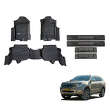 Floor Mats & Door Sill Protector for Ford Everest UA/UA II 2015-2022