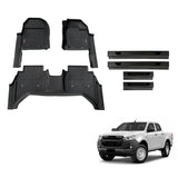 Floor Mats & Door Sill Protector for ISUZU D-MAX Dual Cab 2020-Onwards