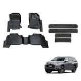 Floor Mats & Door Sill Protector for Mitsubishi Pajero Sport 2015-Onwards