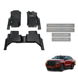 Floor Mats & Door Sill Protector for Nissan Navara D27 Dual Cab 2026-Onwards