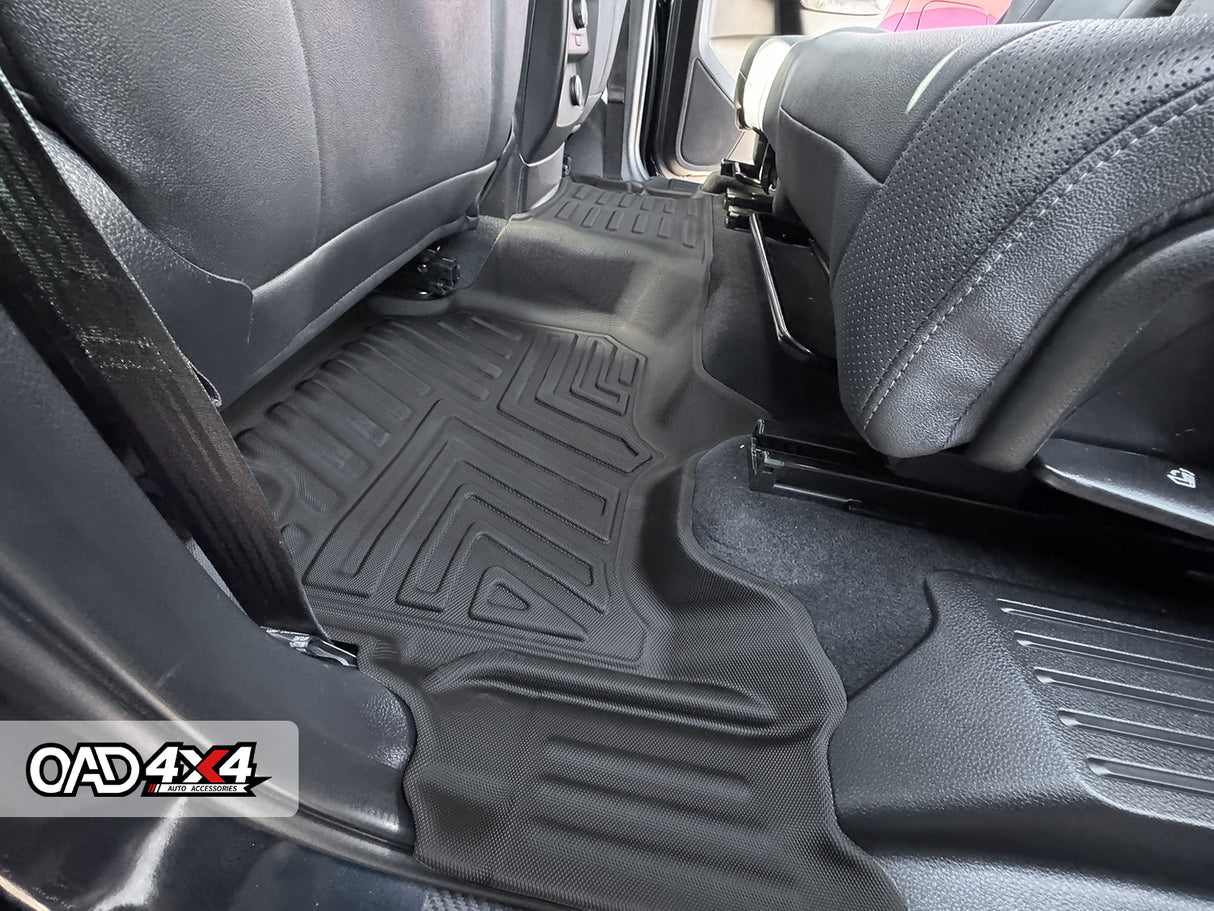 Floor Mats & Door Sill Protector for Ford Everest UA/UA II 2015-2022