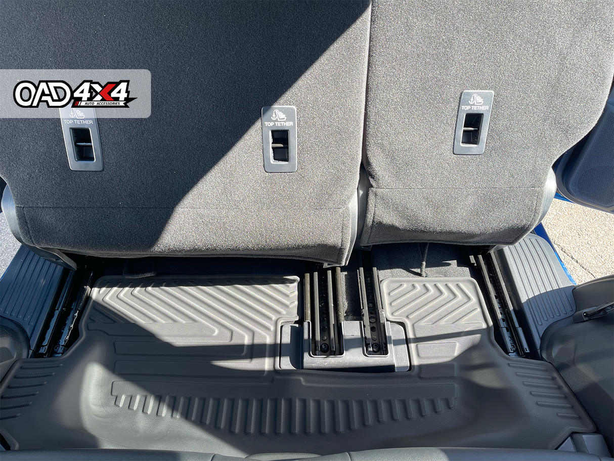 Third Row Car Floor Mats for Ford Everest 2022-Onwards