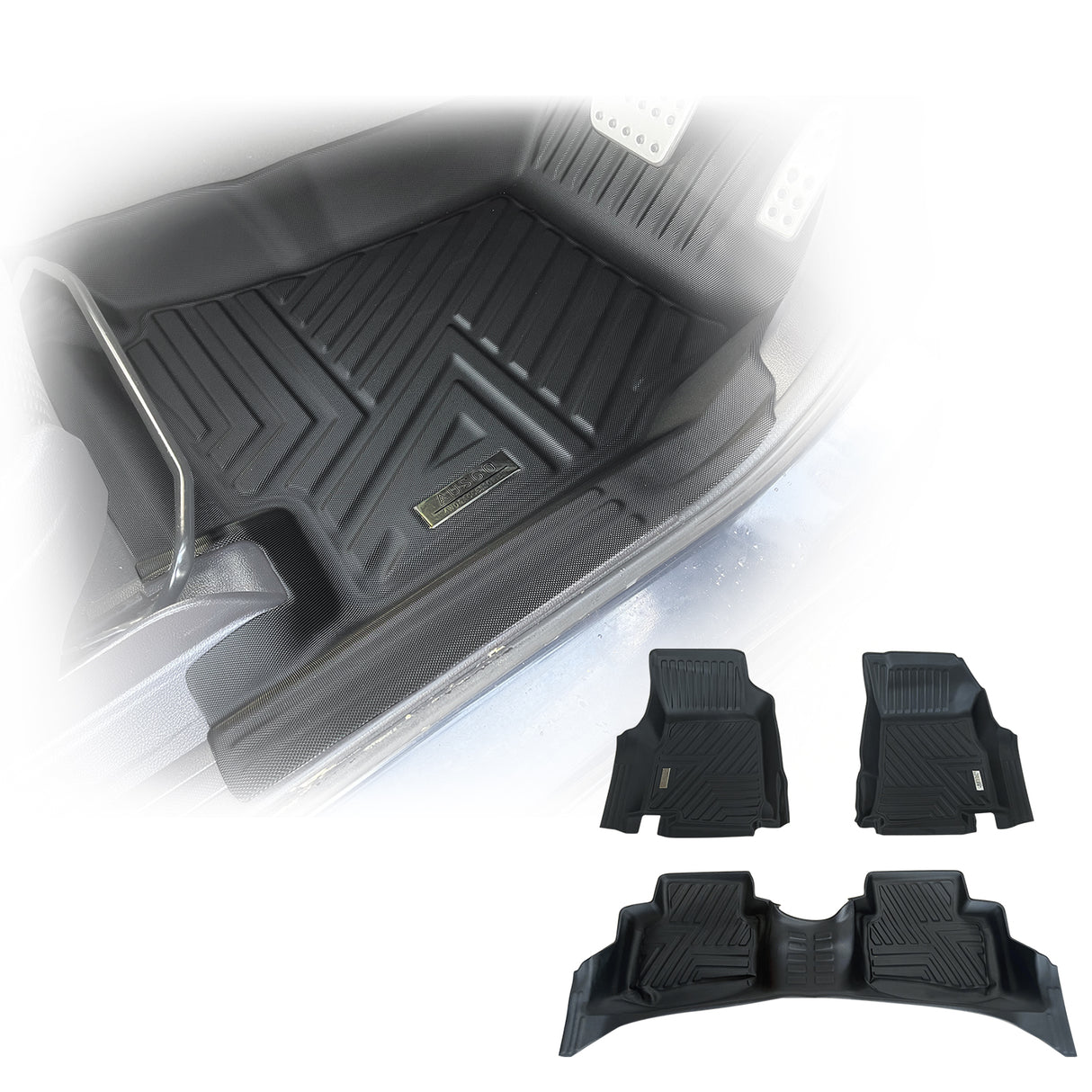 5D TPE Car Floor Mats for Ford Falcon FG 2008-2019