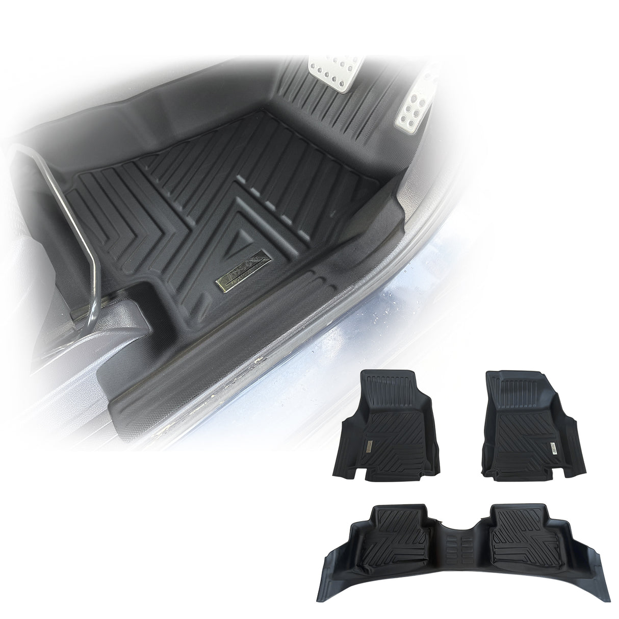 5D TPE Car Floor Mats for Ford Falcon FG 2008-2019
