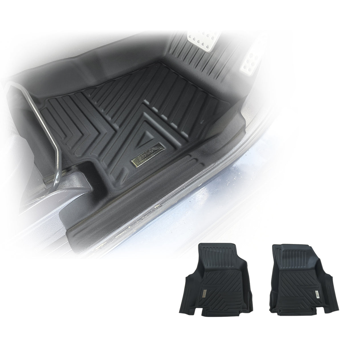 5D TPE Car Floor Mats for Ford Falcon FG UTE 2008-2019