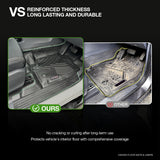 Injection 5D TPE Car Floor Mats for Mazda BT-50 BT50 Dual Cab 2011-2020