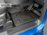 5D TPE Car Floor Mats for Ford Ranger Dual Cab 2022-Onwards
