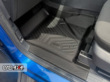 5D TPE Car Floor Mats for Ford Ranger Dual Cab 2022-Onwards