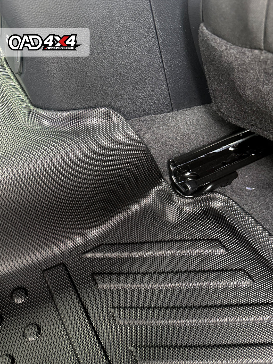 5D TPE Car Floor Mats for Ford Ranger Dual Cab 2022-Onwards