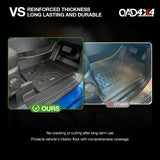 5D TPE Car Floor Mats for Ford Ranger Super Duty Dual Cab 2026-Onwards