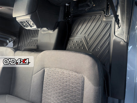 5D TPE Car Floor Mats for Ford Ranger Super Duty Dual Cab 2026-Onwards