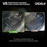 5D TPE Car Floor Mats for Jeep Grand Cherokee WK/WK2 2010-2021