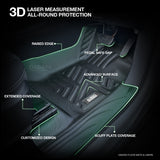 5D TPE Car Floor Mats for GWM Cannon Single Cab 2025-Onwards