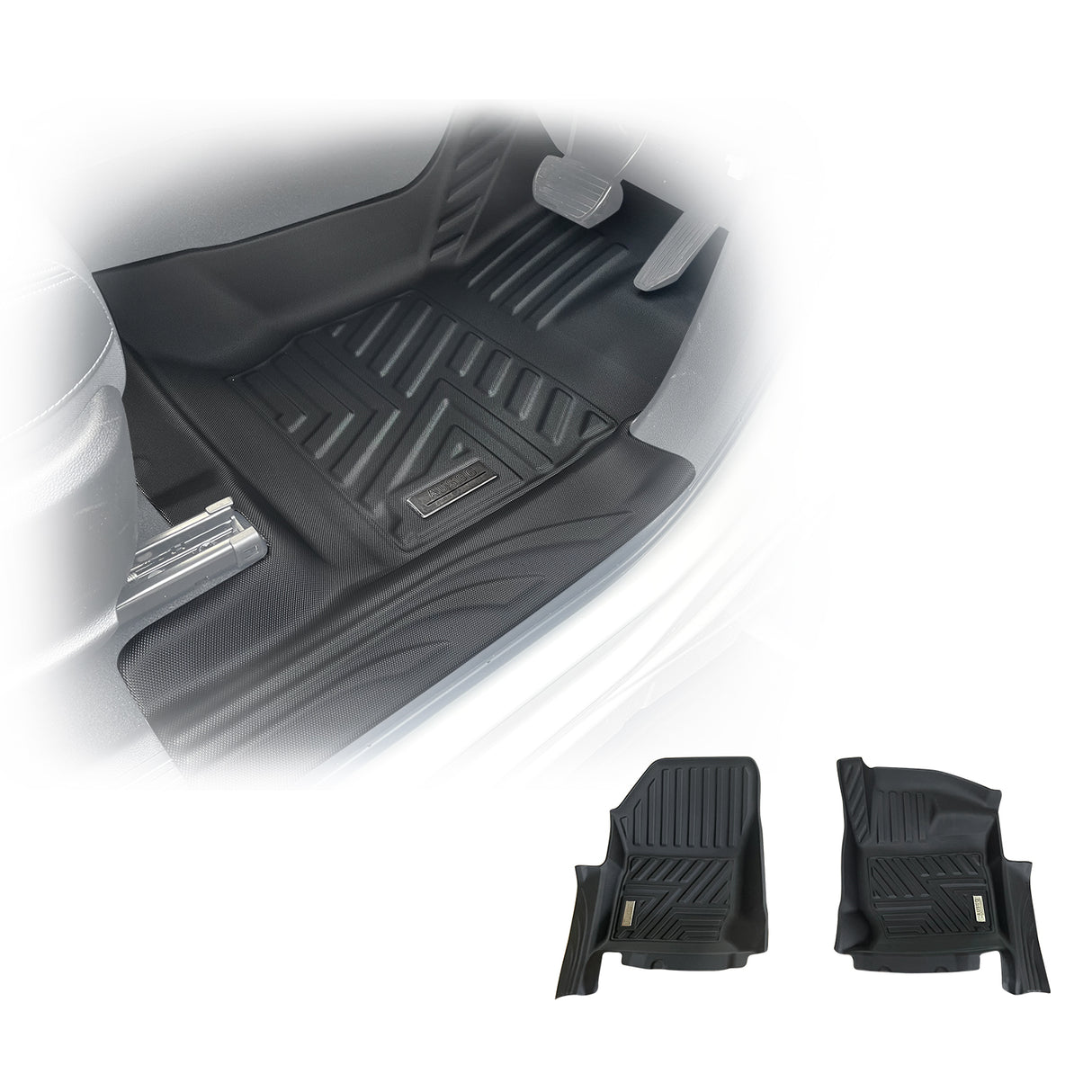 5D TPE Car Floor Mats for GWM Cannon Single Cab 2025-Onwards
