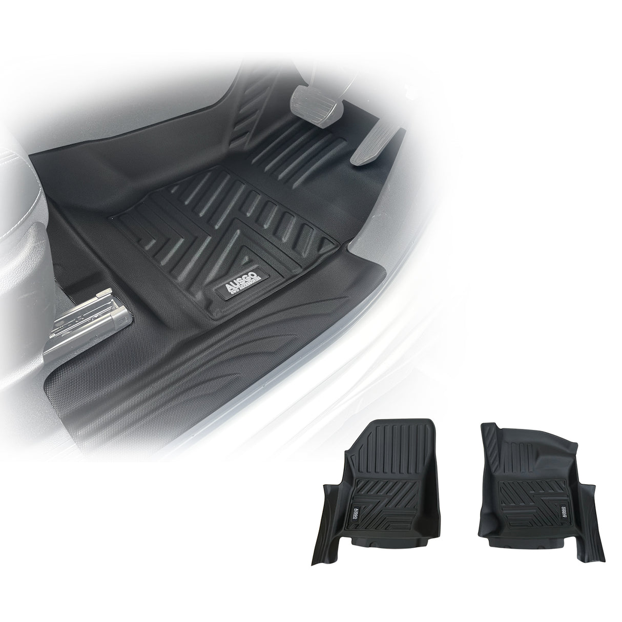 5D TPE Car Floor Mats for GWM Cannon Single Cab 2025-Onwards