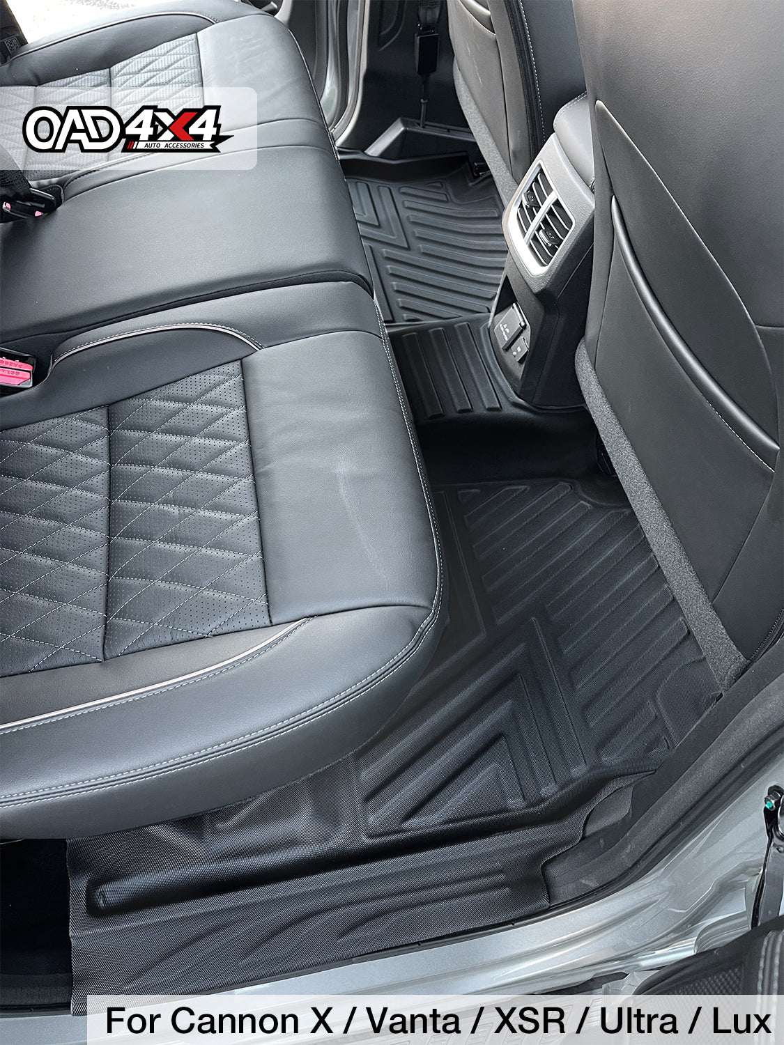 5D TPE Car Floor Mats for GWM Cannon 2020-Onwards
