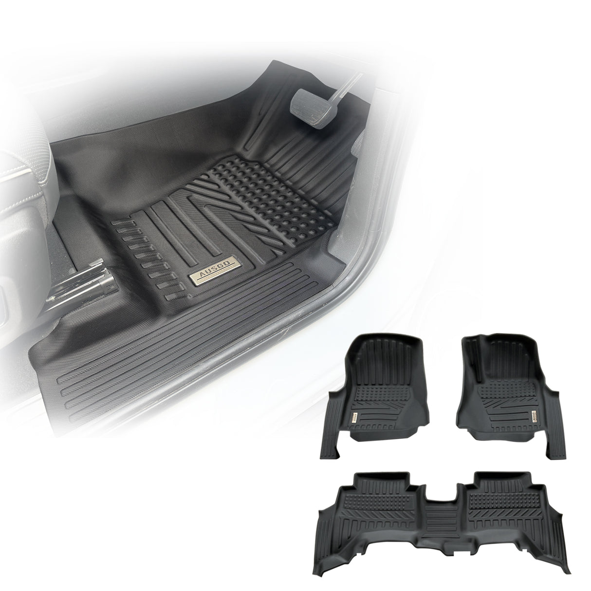 5D TPE Car Floor Mats for GWM TANK 300 2023-Onwards