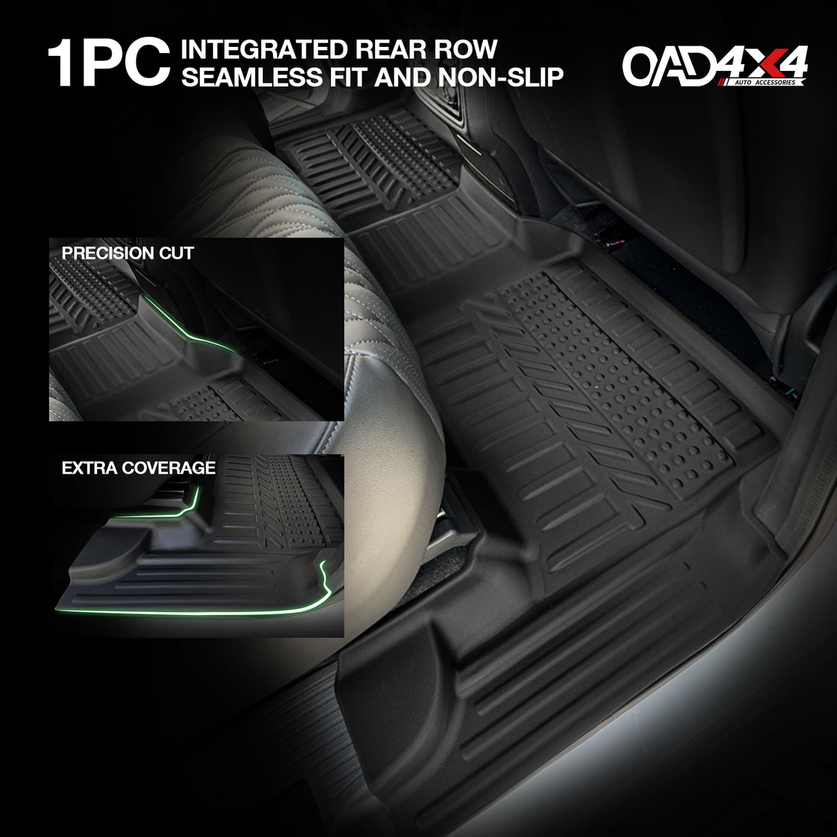 5D TPE Car Floor Mats for GWM TANK 500 TANK500 2024-Onwards