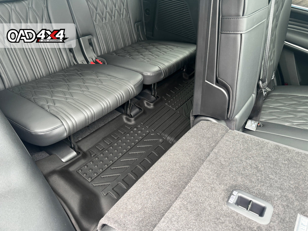 Third Row Car Floor Mats for GWM Tank 500 Tank500 2024-Onwards