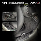 7D TPE Car Floor Mats for Holden Colorado RC Series Dual Cab 2008-2012
