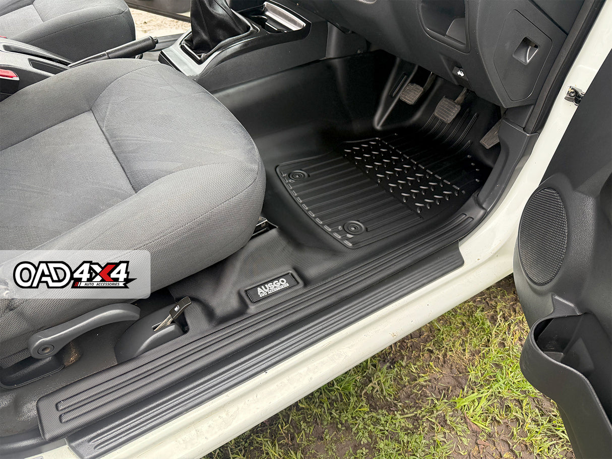 7D TPE Car Floor Mats for Holden Colorado RC Series Dual Cab 2008-2012