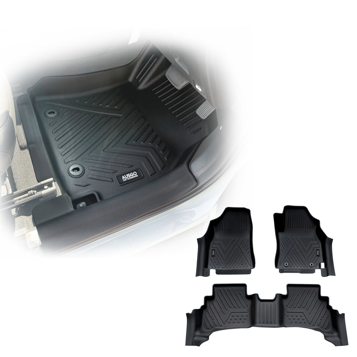 5D TPE Car Floor Mats for Hyundai Kona SX2 Series 2023-Onwards