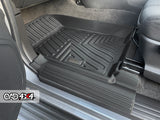 5D TPE Car Floor Mats for ISUZU D-MAX Dual Cab 2012-2020
