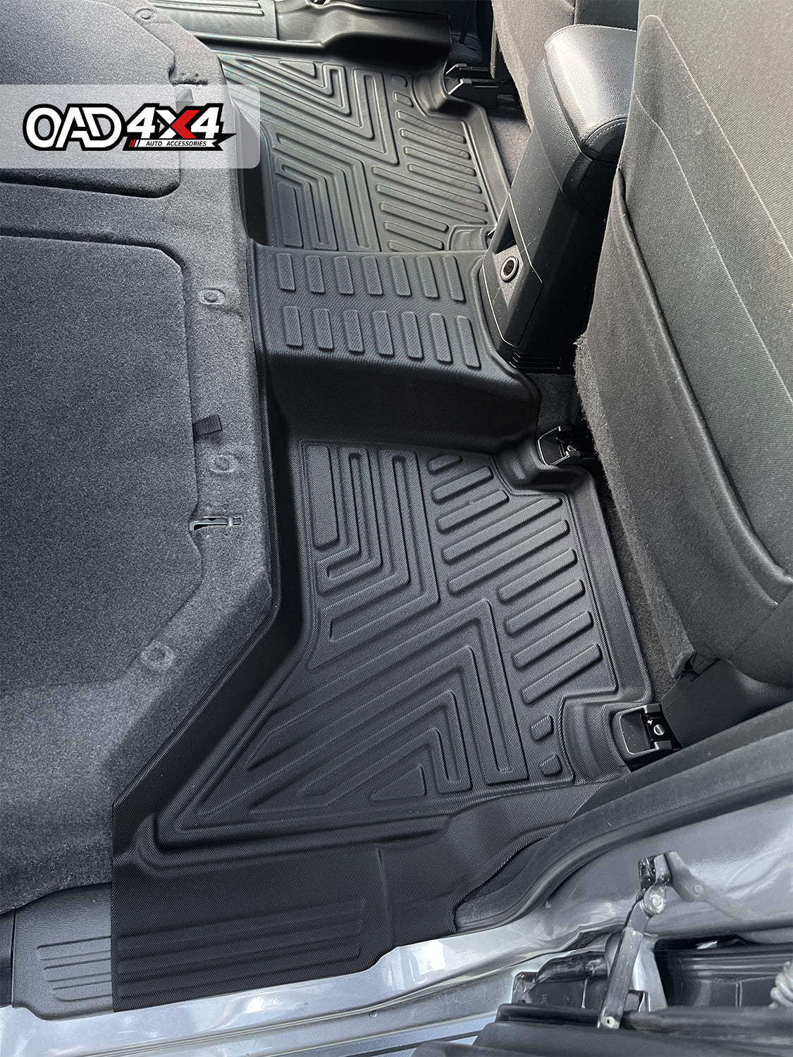 5D TPE Car Floor Mats for ISUZU D-MAX Dual Cab 2012-2020